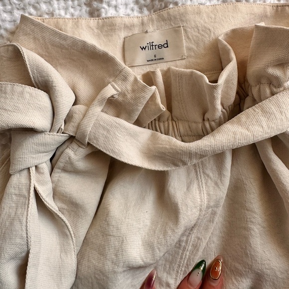 ARITZIA WILFRED Front Tie Shorts - Picture 7 of 7